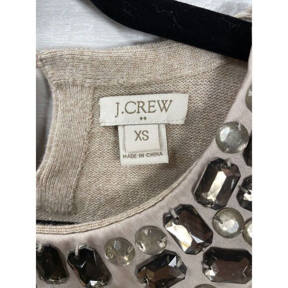 J Crew Jeweled Sweater - Size XS - Excellent Condition - Picture 7 of 9